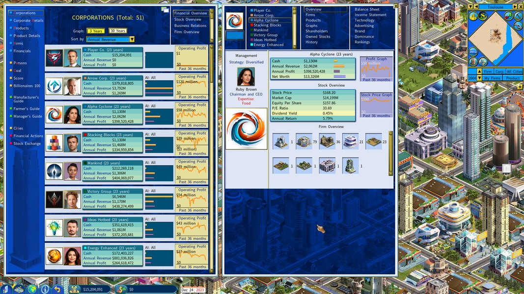 金融帝国实验室/Capitalism Lab    v11.0.98    免安装中文版-梨子乐游戏